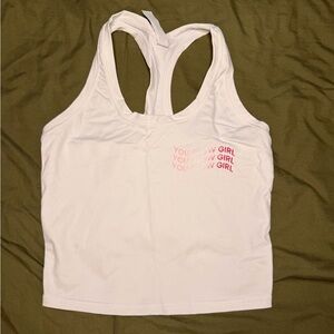 CycleBar White tank top